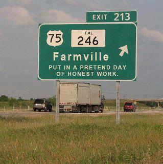 farmville joke sign