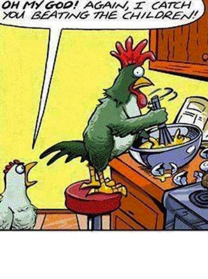 chicken joke cartoon
