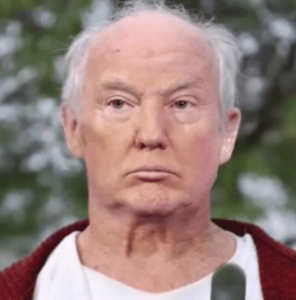 Donald Trump Without Hair